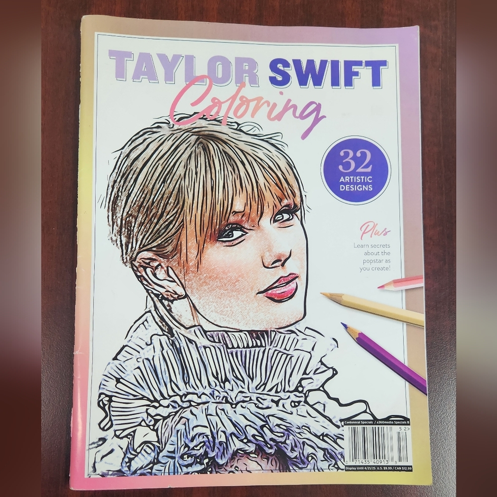 Coloring Book with Pencils